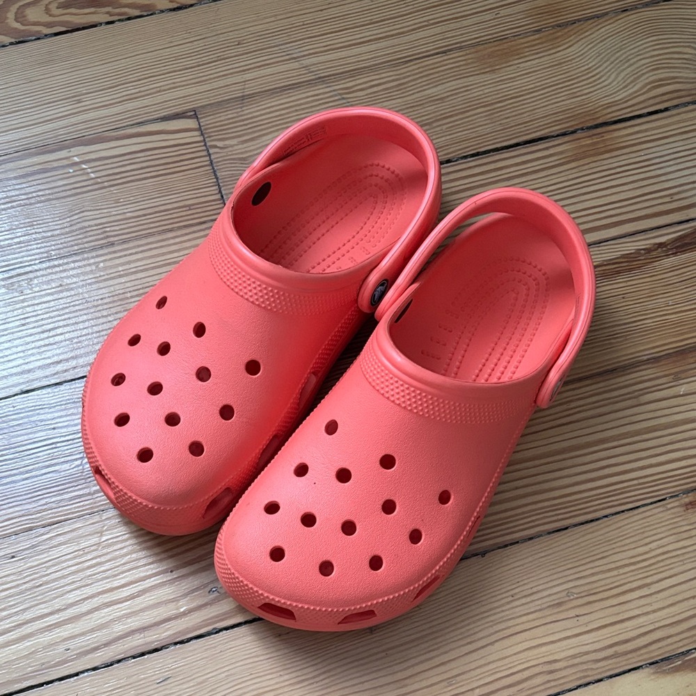 Neon Watermelon Crocs Size M8/W10